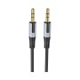 Кабель мультимедійний 3.5mm M to 3.5mm M 1.0m black BOROFONE (6941991108310)