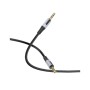 Кабель мультимедійний 3.5mm M to 3.5mm M 1.0m black BOROFONE (6941991108310)