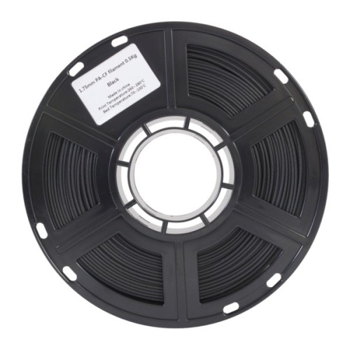Пластик для 3D-принтера Flashforge PA-CF Carbon 1,75mm 0,5kg Black (PA-CF)