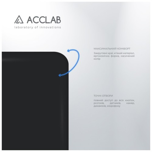 Чохол до мобільного телефона ACCLAB SoftShell Samsung Galaxy S21 Black (1283126561214)