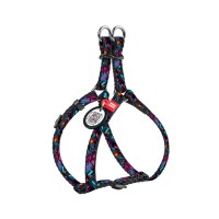 Шлея для котів WAUDOG Nylon з QR паспортом "Нескінченні світи" пластиковий фастекс XS (319-4058)