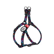 Шлея для котів WAUDOG Nylon з QR паспортом "Нескінченні світи" пластиковий фастекс XS (319-4058)