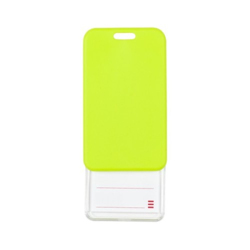 Бейдж Axent чохол SoftTouch матовий, 54х85мм ,салатовий (4550V-09-A)