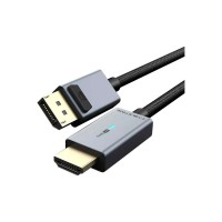 Кабель мультимедійний DisplayPort M to HDMI M 1.8m 4K30Hz Cabletime (CA915323)