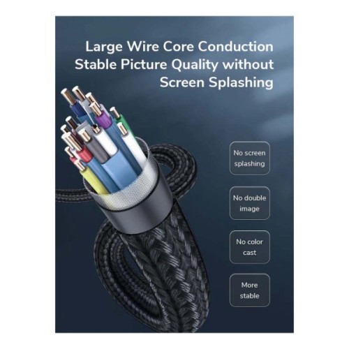 Кабель мультимедійний DisplayPort M to HDMI M 1.8m 4K30Hz Cabletime (CA915323)