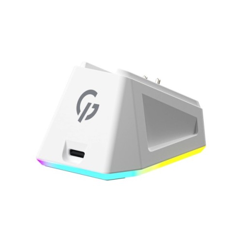 Мишка GamePro Genesis Airmaster Wireless/Bluetooth/USB White (GM167W)