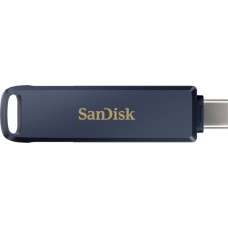 USB флеш накопичувач SanDisk 128GB Phone Drive for iPhone Metallic Sky Lightning/Type-C U (SDIXD0N-128G-GN6NE)