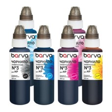 Чорнило Barva HP 3 4х100 мл, universal BK/C/M/Y (HU3-100-MP)