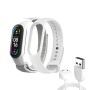 Ремінець до фітнес браслета Armorstandart комплект 3шт Xiaomi Mi Band 7/6/5 New Style White (ARM77041)