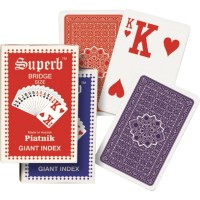 Гральні карти Piatnik Великий індекс, брідж, 1 колода х 55 карт (PT-149511)