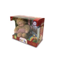 Пупс Anne Geddes набір Маленьке Ведмежатко з сумкою та стікерами 23 см (21071AG)