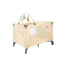Дитячий манеж MoMi BELOVE PLUS бежевий (LOZE00026)