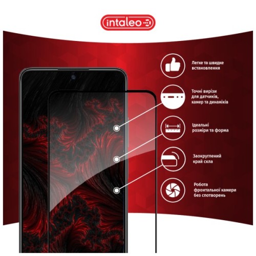 Скло захисне Intaleo Full Glue Xiaomi Poco X4 Pro 5G Black (1283126535246)