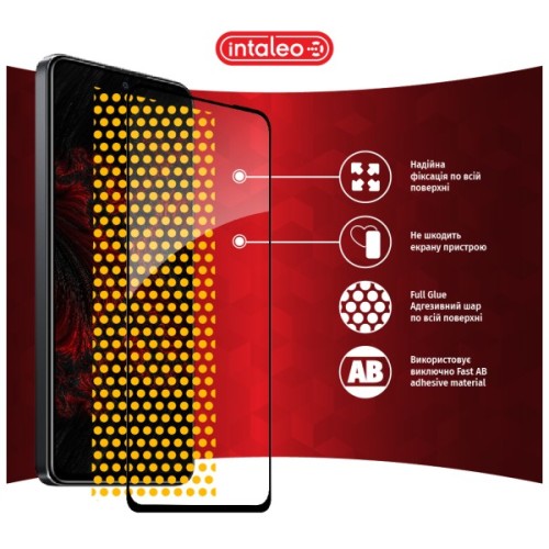 Скло захисне Intaleo Full Glue Xiaomi Poco X4 Pro 5G Black (1283126535246)