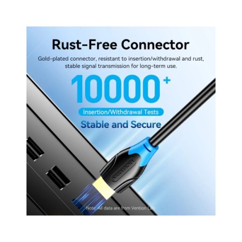 Кабель мультимедійний HDMI M to HDMI M 20.0m 1080p60Hz black Vention (AACBQ)