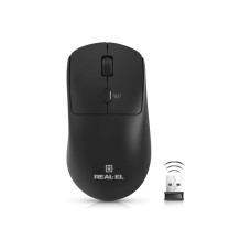 Мишка REAL-EL RM-317W Wireless Black (EL123200052)