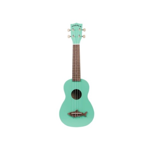Укулеле Kala Makala Shark Soprano Surf Green Ukulele (231432)