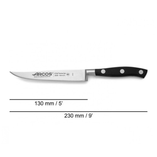 Кухонний ніж Arcos Riviera для стейку 130 мм (230500)