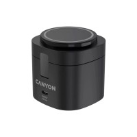 Зарядний пристрій Canyon 4-in-1 wireless charging stand 30W + cable 1.0m black (CNS-WCS405BW/A)