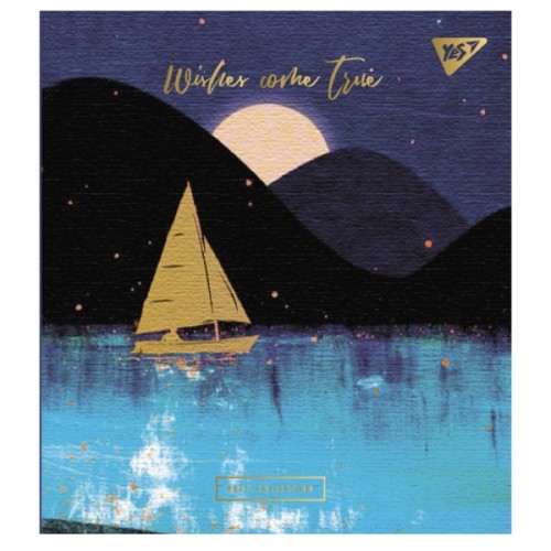 Зошит Yes А5 Wishes come true 24 аркушів клітинка (766838)