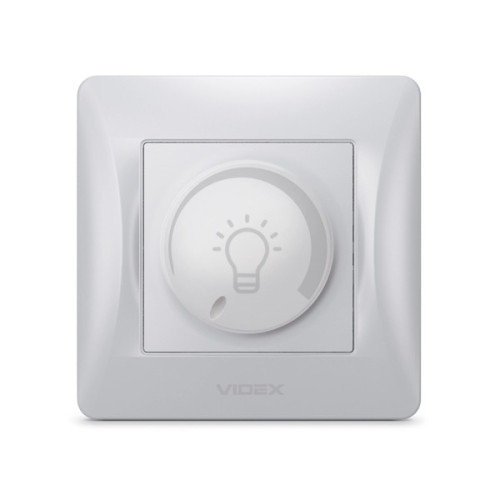 Світлорегулятор Videx BINERA LED 200Вт сереб (VF-BNDML200-SS)