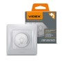 Світлорегулятор Videx BINERA LED 200Вт сереб (VF-BNDML200-SS)