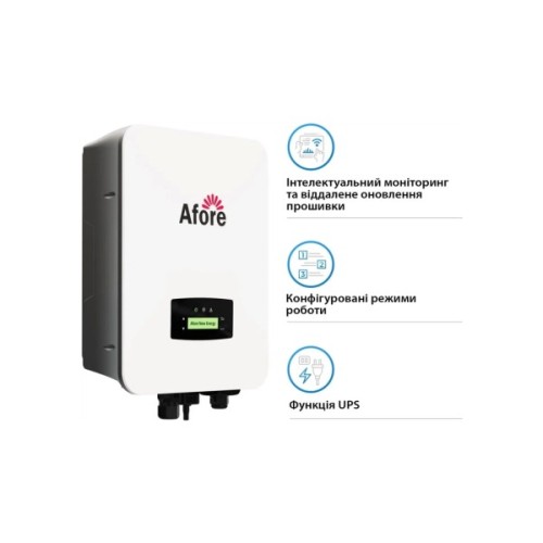 Сонячний інвертор Afore 6KW 48V 2 MPPT Wi-Fi 220V 1ф (AF6K-SLP)