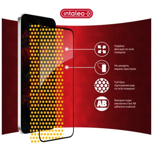 Скло захисне Intaleo 9H 3D Oppo A6x / Oppo A6 Black (1283126637131)