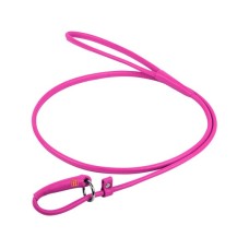 Повідець для собак WAUDOG "GLAMOUR" круглий Ш 8 мм, Д 183 см рожевий (34467)