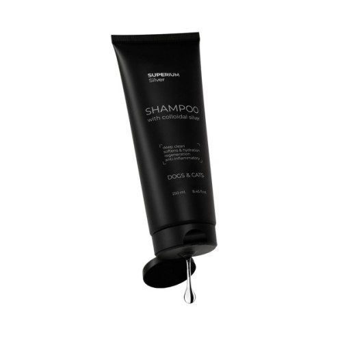 Шампунь для тварин Superium Сільвер універсальний з колоїдним сріблом для котів та собак 250 мл (9106)