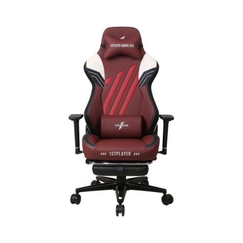 Крісло ігрове 1stPlayer Duke Black-White-Red (Duke BlackWhiteRed)