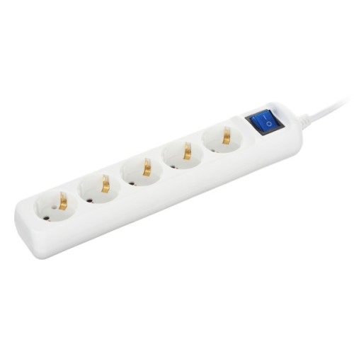 Мережевий фільтр живлення 2E 5xSchuko, 3м (2E-U05ESM3)