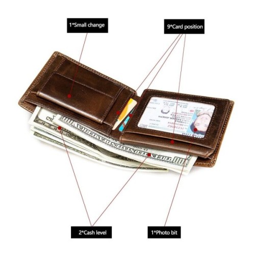 Портмоне Vintage Коричневе (20240)