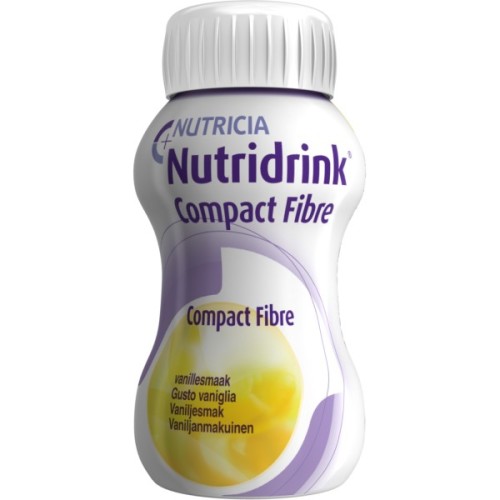 Дитяча суміш Nutricia Nutridrink Compact Fibre Vanilla 4 шт х 125 мл (8716900551680)