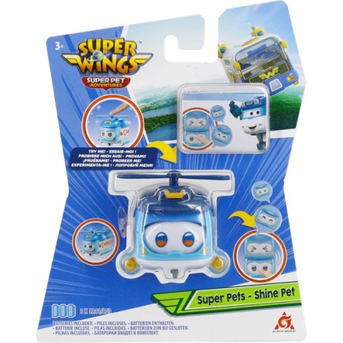 Фігурка Super Wings Super Pet Шайн улюбленець (Shine pet), світло (EU770420)