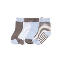 Шкарпетки дитячі Luvable Friends 4 пари для хлопчиків (24107.12-24)