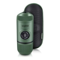 Кавоварка кемпінгова Wacaco Nanopresso з чохлом зелена (WNANOGREEN)