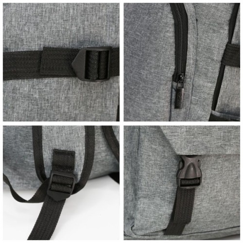 Рюкзак туристичний NikiBo Modern 15л сірий (30010405-07)