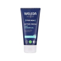 Гель для душу Weleda Active Shower Gel 3 в 1 200 мл (7611916153600)