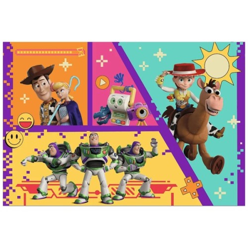 Пазл Trefl UFT Premium Plus Toy Story 5 Іграшки в дії 100 елементів (5900511165562)