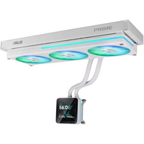 Система рідинного охолодження ASUS Prime SLC II 360 ARGB LCD White (90RC01W2-B0EAY0)