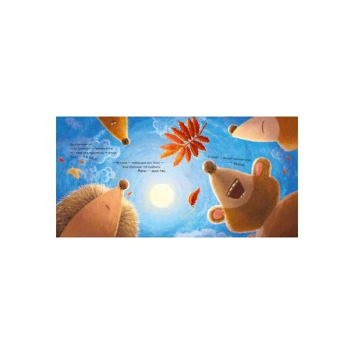 Книга Їжачок і кленовий листок. Аудіосупровід від автора - Єва Сольська, Катерина Зотова Ранок (9786170954046)