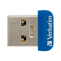 USB флеш накопичувач Verbatim 16GB Store 'n' Stay NANO Blue USB 3.0 (98709)