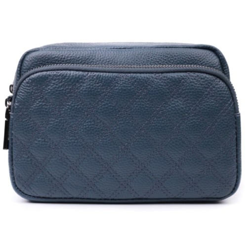 Сумка Vintage З натуральної шкіри Синя (22636)