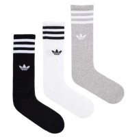 Шкарпетки Adidas High Crew Sock IU2653 білий, сірий, чорний M (40-42) (4066757431791)