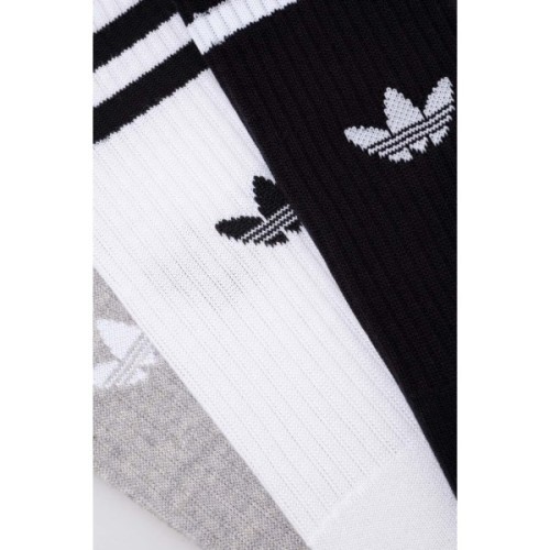 Шкарпетки Adidas High Crew Sock IU2653 білий, сірий, чорний M (40-42) (4066757431791)