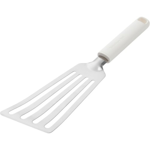 Лопатка кухонна KitchenAid Classic з прорізами 31,5 см білий (KHA024OHPNG)