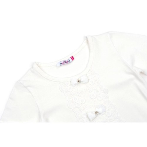 Кофта дитяча Matilda з мереживом (5682-2-128G-beige)