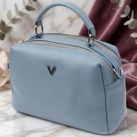 Сумка Vintage З натуральної шкіри Блакитна (22920)