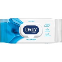 Вологі серветки Daily Fresh універсальні з клапаном 120 шт. (4823071642322)